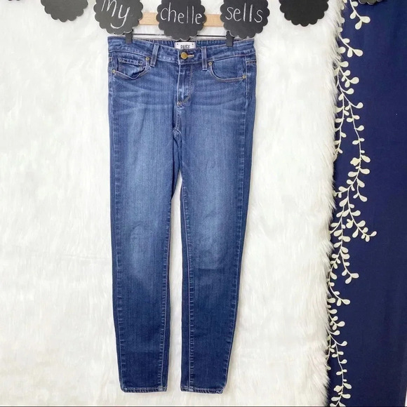 PAIGE Verdugo Mid Rise‎ Ultra Skinny Jeans Size 27 - Picture 1 of 5